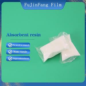Dewatering agent resin water-soluble bag