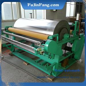 Self-use semi-automatic hot-melt film machine for embroidery edge of the embroidery factory