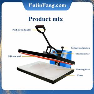The bead piece garment embroidery uses the hand-pressed embroidery material piece embroidery hot-melt film small film melting machine